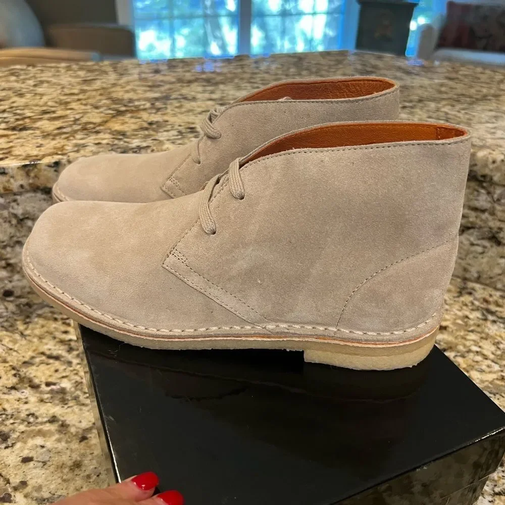 Padmore and Barnes X Alex mill desert boots size 8 NEW